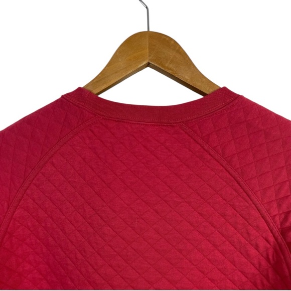 L.L. Bean Red Quilted Traditional Fit
Crewneck Sweatshirt Men's Size XL - Picture 3 of 4